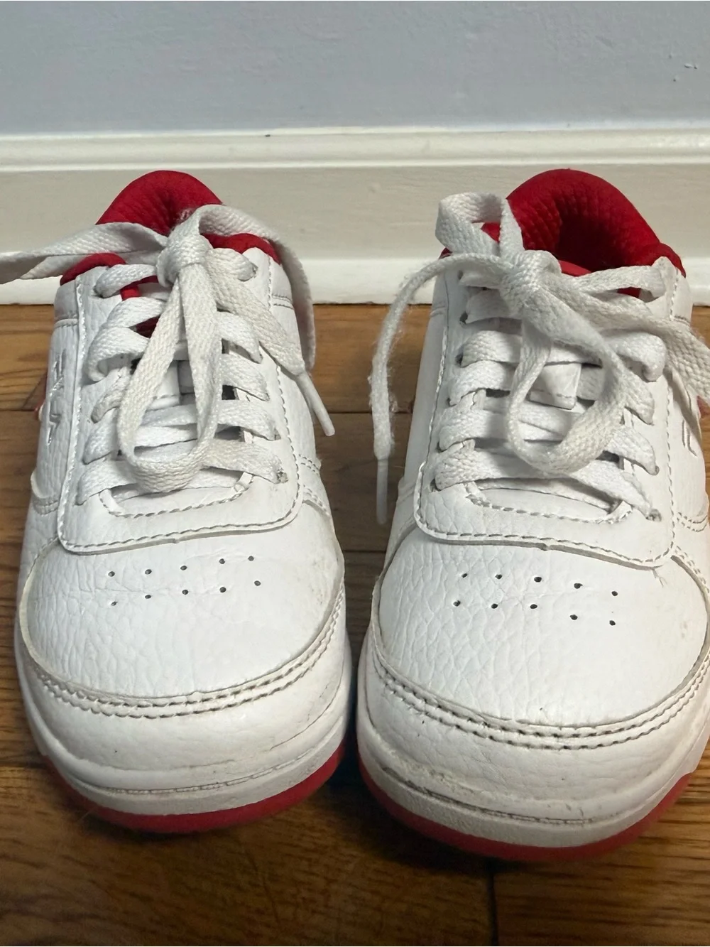 Fila white leather